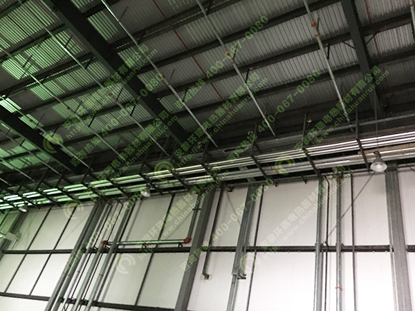 瑞泰冷鏈冷庫消防、噴淋管道電伴熱保溫1